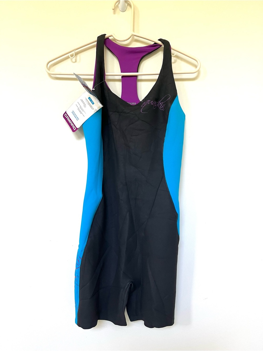 Aqua Skin Beachwear Water Sports One Piece Suit ~ Medium